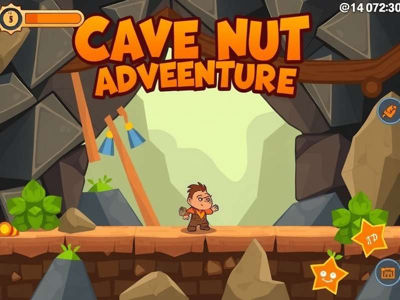 Cave Nut Adventure gameplay screenshot